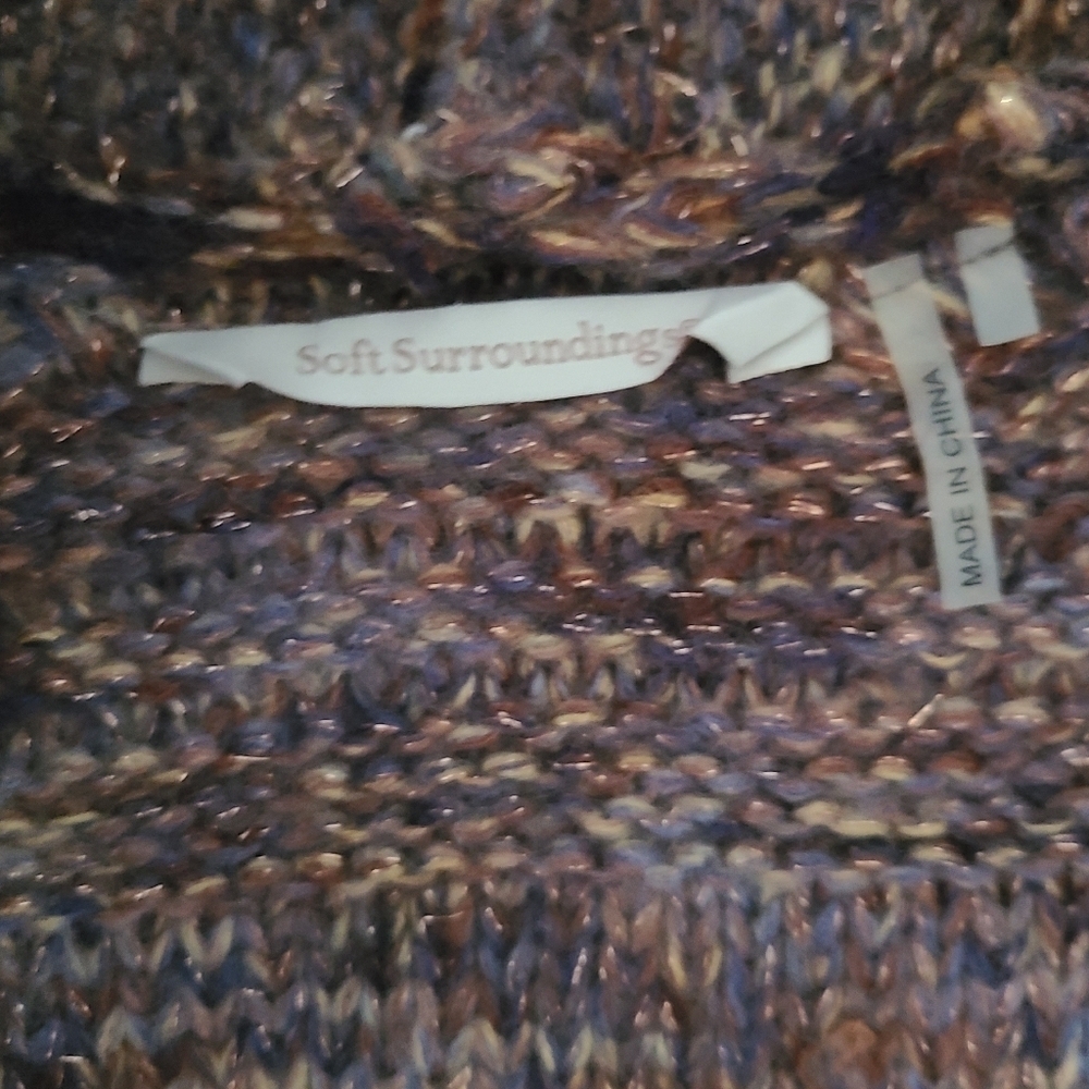 Soft Surroundings Long Chunky Cardigan - Picture 5 of 5